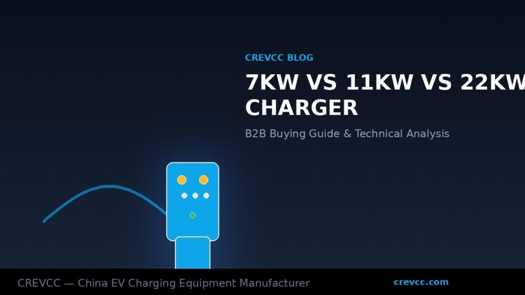 7kW vs 11kW vs 22kW portable charger - CREVCC China EV Charging Manufacturer