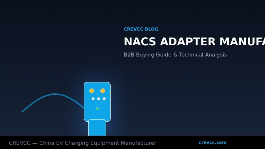 NACS adapter manufacturer - CREVCC China EV Charging Manufacturer