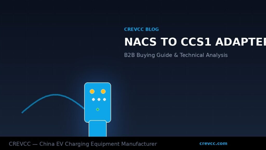 NACS to CCS1 adapter bulk - CREVCC China EV Charging Manufacturer